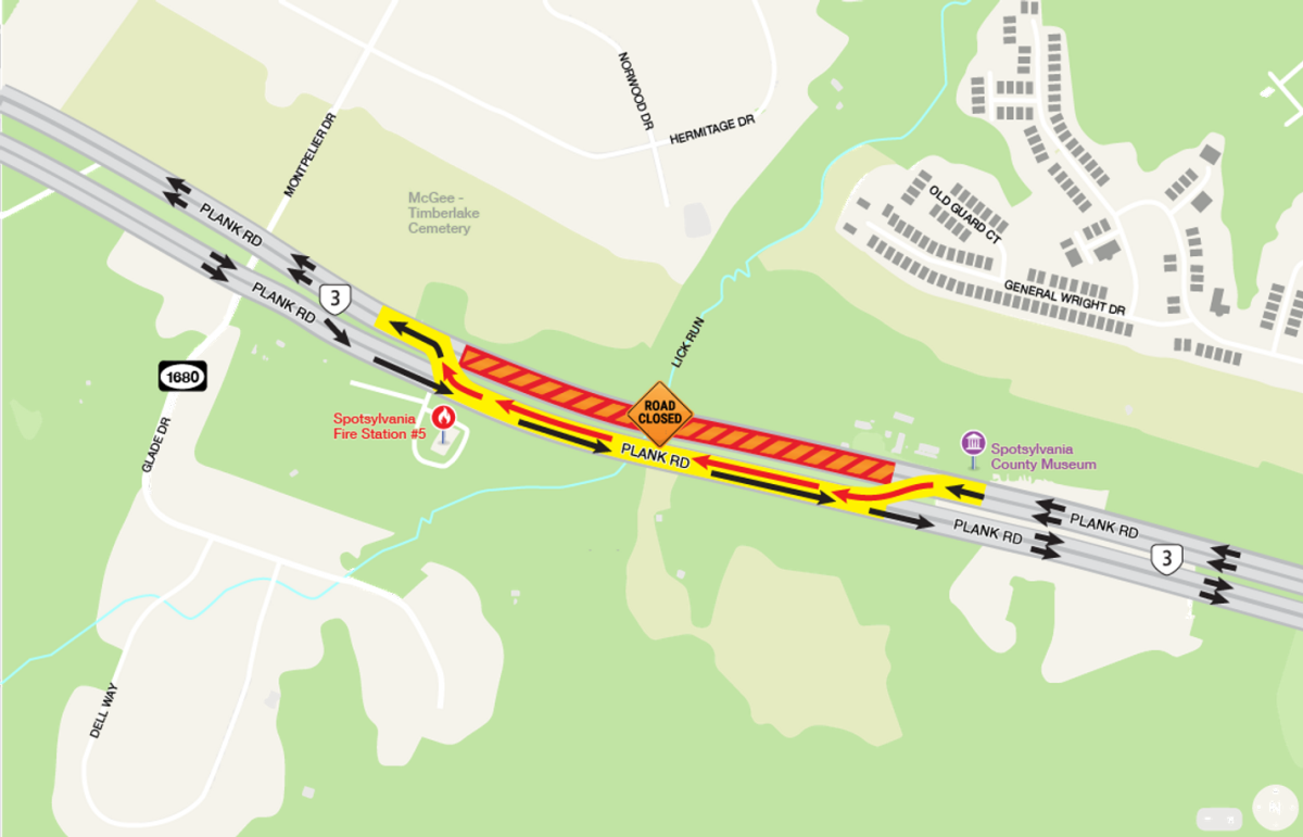 Route 3 Lane Closure – Expect Delays